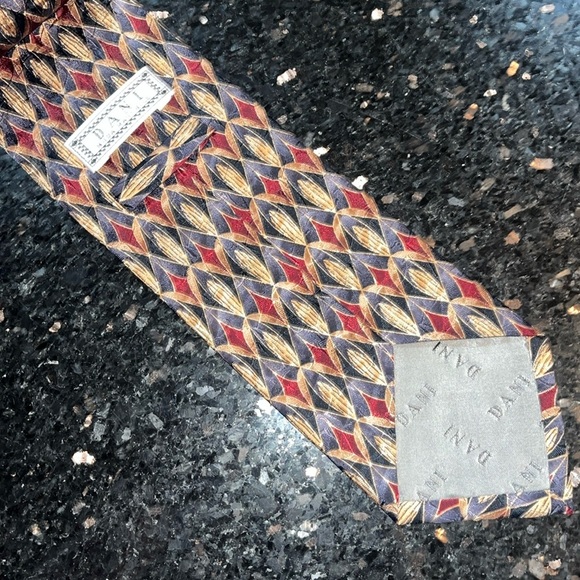 Dani Moda Maschile Men’s Silk Tie - Picture 3 of 4
